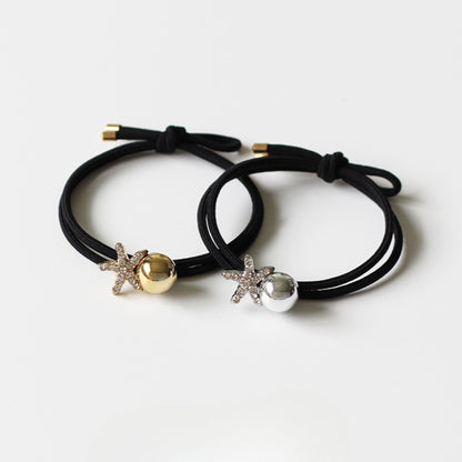 Starfish Hair Tie - 2024 New Trendy Hair Band, High Elasticity Durable Hair Loop