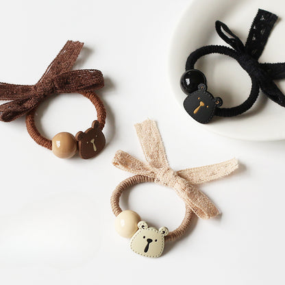 Cute Bear Hair Ties, Trendy And Stylish For Women To Tie Hair