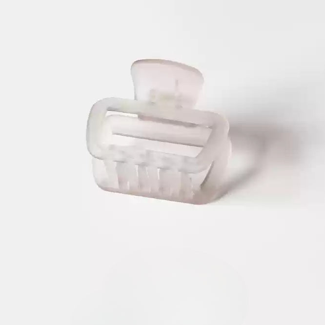 Semi-Transparent Small Claw Clip Thin Hair Elegant Shark Clip Premium Hair Clips Women