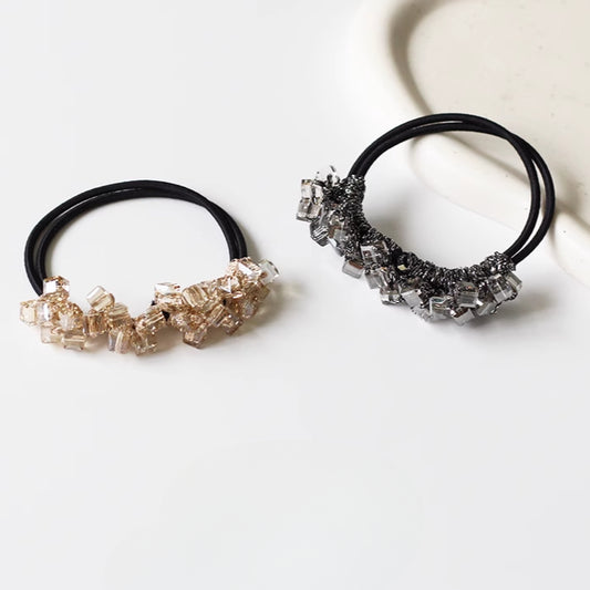 Crystal Hair Ties, High-End And Stylish For Women To Tie Hair