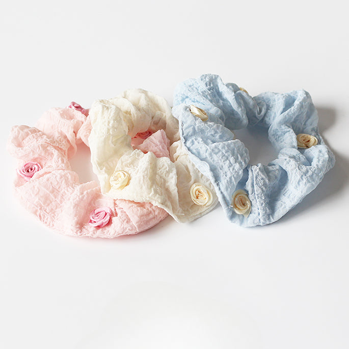 Pure Rose Hair Ties, High-End And Stylish For Women To Tie Hair