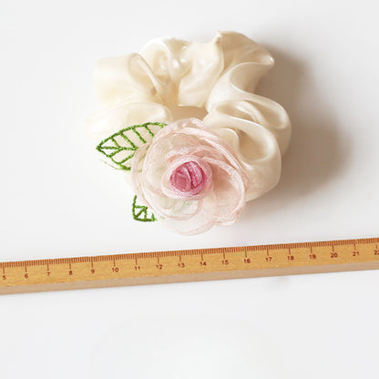 Rose Hair Ties, Elegant And Durable For Women To Tie Hair