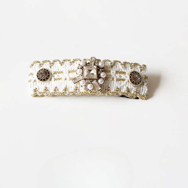 Baroque Style Hair Clips for Women - Side Clips, 2023 Trendy New Elegant Hairpins, Retro Bang Clips and Hair Accessories