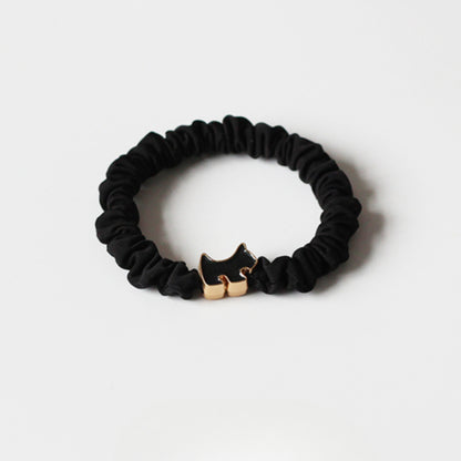 Puppy High Ponytail Hair Tie - Simple Elastic Band, High Elasticity Hair Loop for Women, Exquisite Hair Accessory