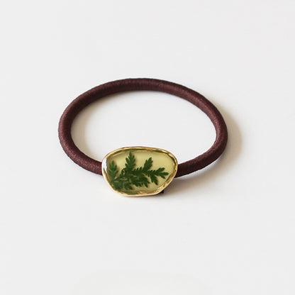 Amber Flower Hair Ties, High-Elasticity And Durable For Women To Tie Hair