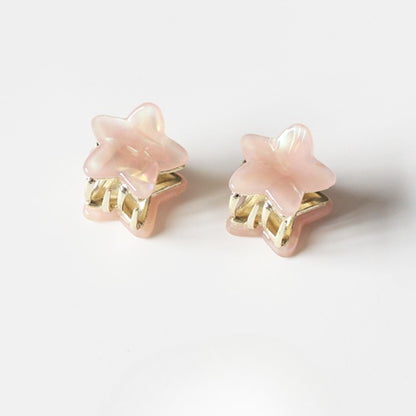 Star Hair Clips Small Size Stylish Hair Accessories For Thin Hair Perfect For Bangs Or Forehead Styling