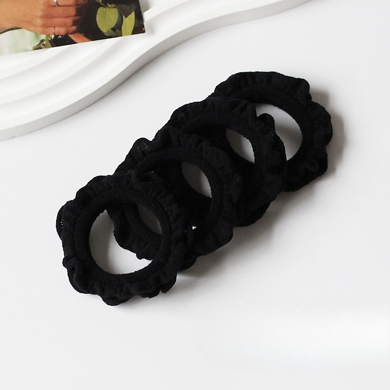 Soft Seamless Hair Ties, Gentle And Stylish For Women To Style Hair（Set of 4）