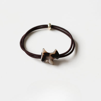 Heart Hair Tie for Women - Simple New Design Elastic Band,Elegant Hair Ties and Small Elastic Hair Loop