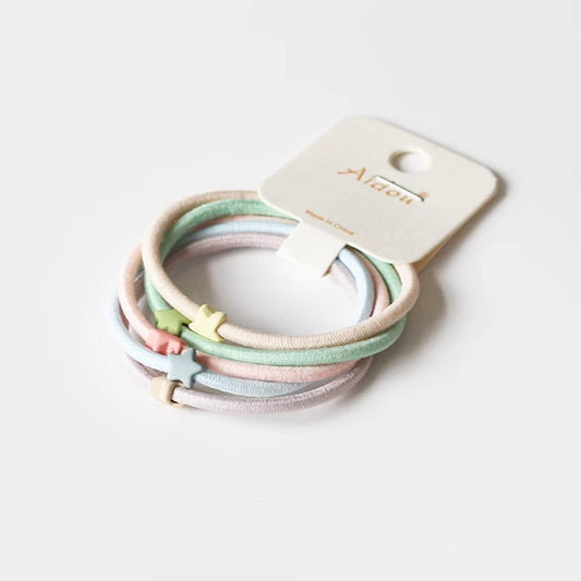 Macaron Hair Ties, Trendy And Durable For Women To Tie Hair