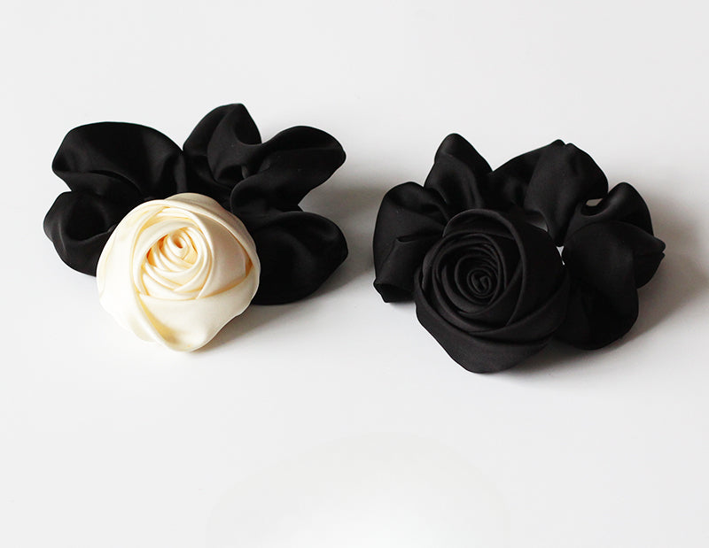 Sweet Rose Hair Ties, Retro And Stylish For Women To Style Hair