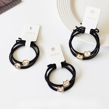 Cute Cat And Dog Hair Ties, High-End And Durable For Women To Tie Hair