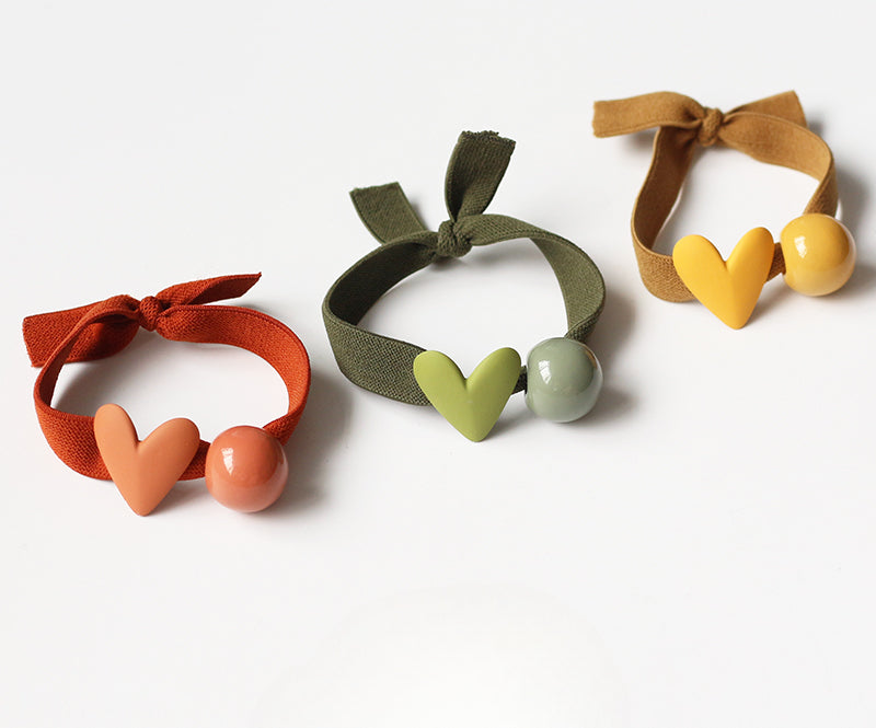 Trendy Hair Ties for Women - New Elastic Bands for Tying Hair, Cute Ponytail Hair Loops and Accessories