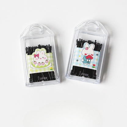 Black Hair Clips Simple And Stylish Hair Accessories Perfect For Bangs Or Stray Hair