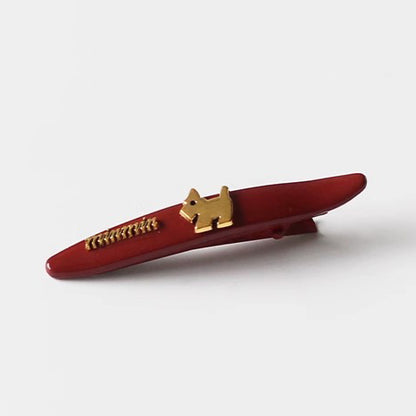 Dog Hair Clip for Women, 2024 New High-end Side Bangs Clip, Forehead Flyaway Clip