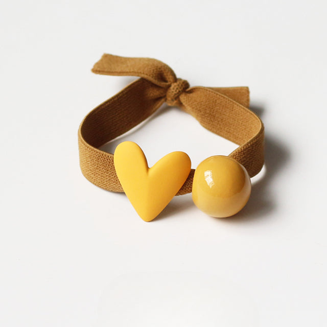 Trendy Hair Ties for Women - New Elastic Bands for Tying Hair, Cute Ponytail Hair Loops and Accessories