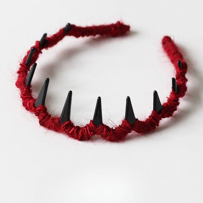 Knitted Headband High Crown Women New High-End Hair Accessory Versatile Hair Clip