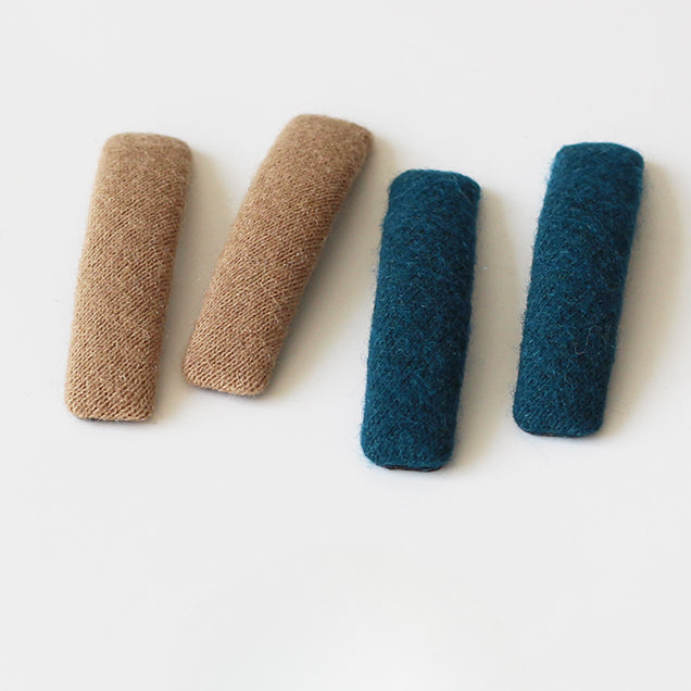 Trendy Fabric Hair Clips, Minimalist And Stylish For Women To Manage Hair