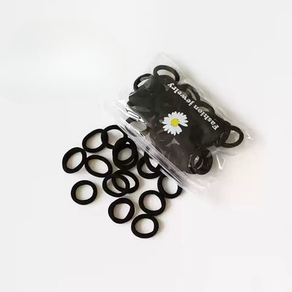 50-Pieces Seamless Hair Tie for Girls - High Elasticity Non-Damaging Hair Band, Elastic for Tying Hair, Hair Holder and Accessory