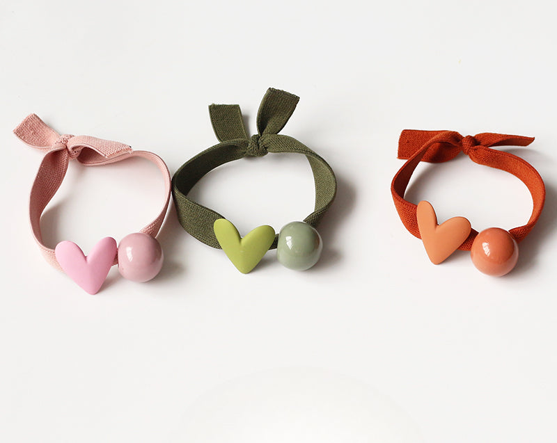 Trendy Hair Ties for Women - New Elastic Bands for Tying Hair, Cute Ponytail Hair Loops and Accessories
