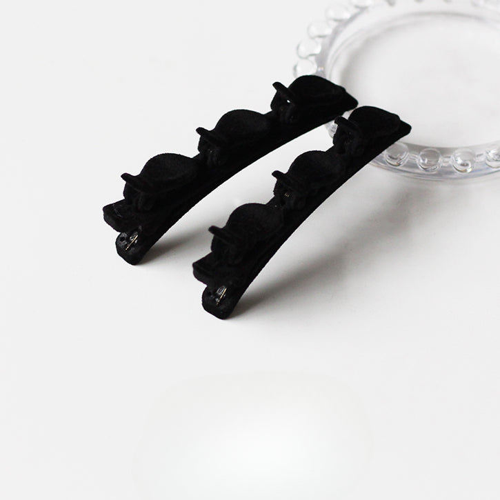Velvet Hair Clips, Practical And Stylish For Women To Style Hair