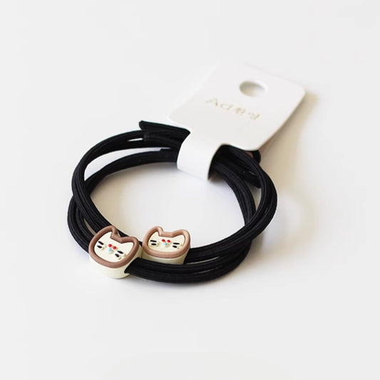 Cute Cat And Dog Hair Ties, High-End And Durable For Women To Tie Hair