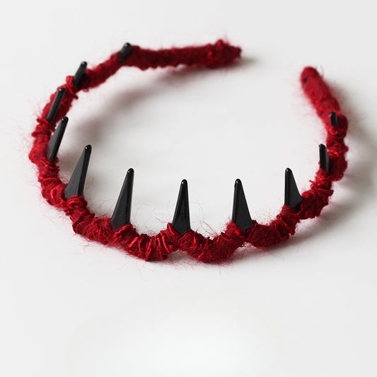 Knitted Headband High Crown Women New High-End Hair Accessory Versatile Hair Clip