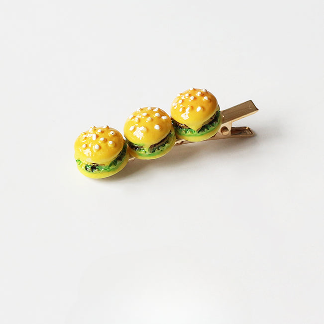 Lucky Orange Hair Clip Women Trendy New Cute Side Hair Accessory Elegant Style
