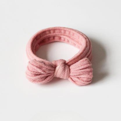 Bow Hair Tie High Elasticity Durable Hairband Simple Hair Accessory For Women Stylish Hair Rope