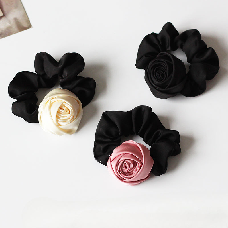 Sweet Rose Hair Ties, Retro And Stylish For Women To Style Hair