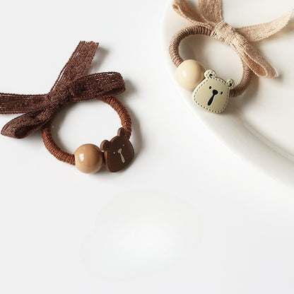 Cute Bear Hair Ties, Trendy And Stylish For Women To Tie Hair