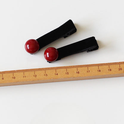 Simple Oval Hair Clips, Minimalist And Practical For Women To Style Hair