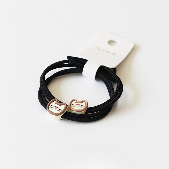 Cute Cat And Dog Hair Ties, High-End And Durable For Women To Tie Hair