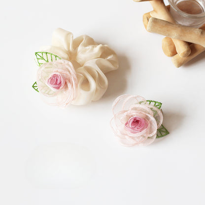 Rose Hair Ties, Elegant And Durable For Women To Tie Hair