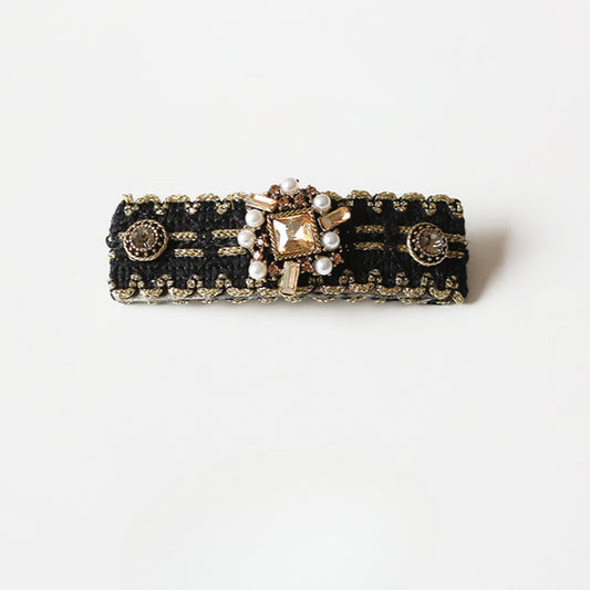 Baroque Style Hair Clips for Women - Side Clips, 2023 Trendy New Elegant Hairpins, Retro Bang Clips and Hair Accessories