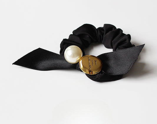 Faux Pearl Hair Tie Stylish Hairband For Women Elegant And Trendy Hair Accessory Inspired By Korean And Japanese Fashion