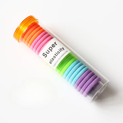 Jarred Seamless Hair Ties for Women - Trendy Ins Elastic Bands, High Elasticity Basic Hair Ties