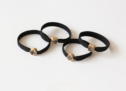 Geometric Pendant Hair Ties, High-Elasticity And Durable For Women To Tie Hair