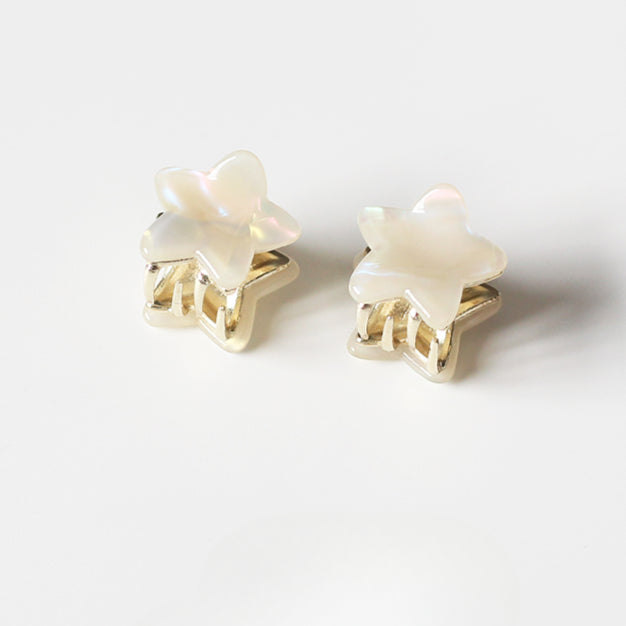 Star Hair Clips Small Size Stylish Hair Accessories For Thin Hair Perfect For Bangs Or Forehead Styling