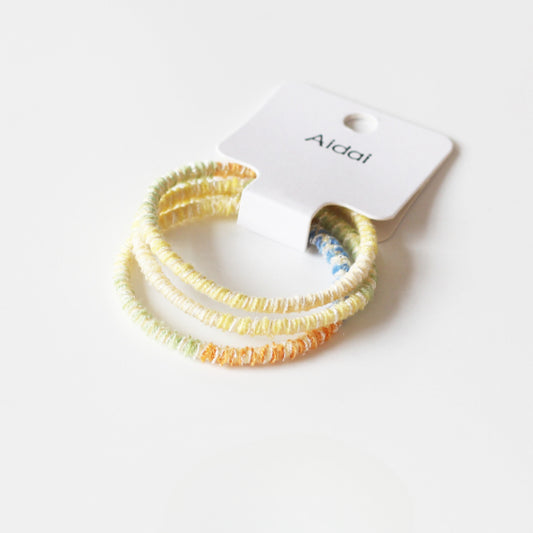 Set Of Three Hair Ties, High-Elasticity And Durable For Women To Tie Hair