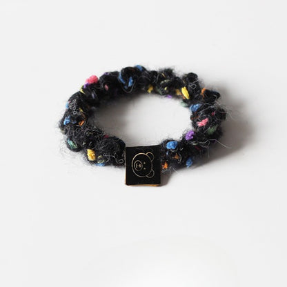 Furry Hair Ties, Trendy And Durable For Women To Tie Hair In Winter