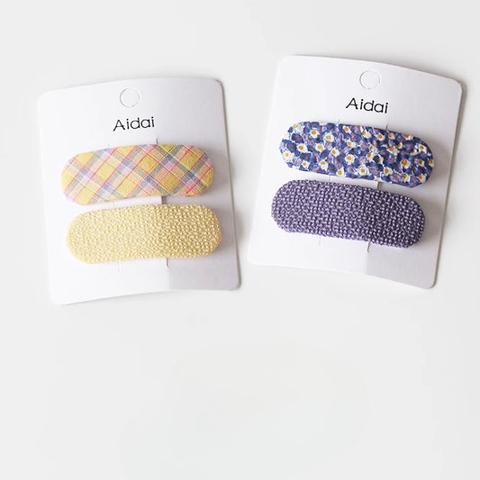 Candy Color Hair Clips for Women - Cute Side Clips, New Simple BB Clips, Bang Clips