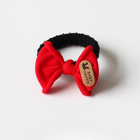 Brown Bow Hair Ties, Seamless And Stylish For Women To Tie Hair