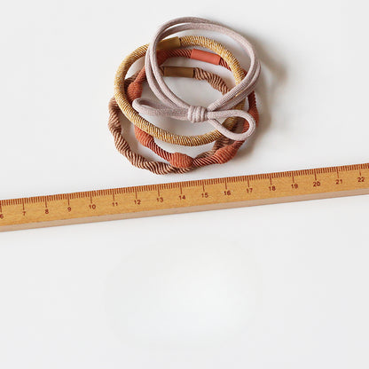 Candy-colored Hair Tie, Trendy Elastic for Hairstyles, Minimalist Cute Hair Accessory for Women