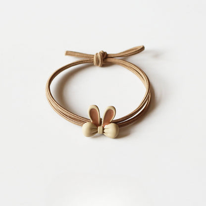 Bunny Ears Hair Tie - Women's Trendy New Elegant Hair Band, Simple Cute Elastic for Women's Hair Ties