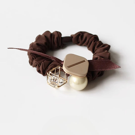 Premium Hair Tie - Trendy 2023 New Hair Band, Japanese and Korean Inspired Thick Elastic Band for Women's Hair Ties
