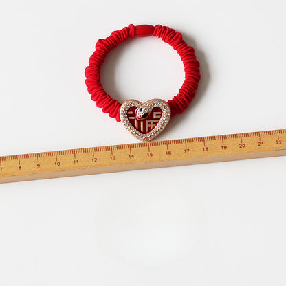 Snake And Heart Hair Ties, High-Elasticity And Durable For Women To Tie Hair