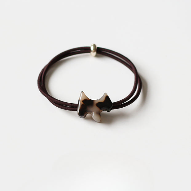 Heart Hair Tie for Women - Simple New Design Elastic Band,Elegant Hair Ties and Small Elastic Hair Loop