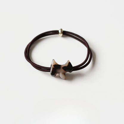 Heart Hair Tie for Women - Simple New Design Elastic Band,Elegant Hair Ties and Small Elastic Hair Loop