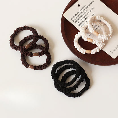 Elegant Hair Ties - Simple Elastic Bands for Women's Hair Ties and Ponytail Holders（Three-Piece Set）