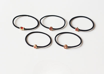 Forest Style Elastic Bands for Tying Hair, Women's Basic Hair Accessories for Ponytails